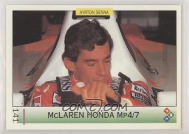 1994 PMC Ayrton Senna - [Base] #141 - McLaren Honda MP4/7 - Ayrton Senna