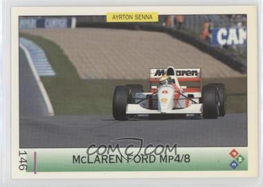 1994 PMC Ayrton Senna - [Base] #146 - McLaren Ford MP4/8 - Ayrton Senna