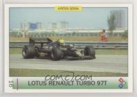 Lotus Renault Turbo 97T - Ayrton Senna