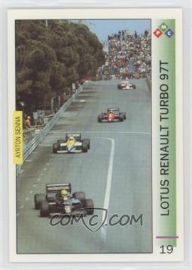 1994 PMC Ayrton Senna - [Base] #19 - Lotus Renault Turbo 97T - Ayrton Senna