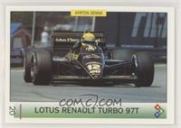 Lotus Renault Turbo 97T - Ayrton Senna