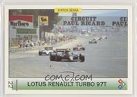 Lotus Renault Turbo 97T - Ayrton Senna