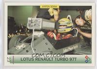 Lotus Renault Turbo 97T - Ayrton Senna