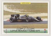 Lotus Renault Turbo 97T - Ayrton Senna