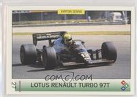 Lotus Renault Turbo 97T - Ayrton Senna