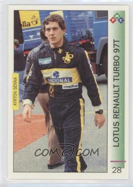 1994 PMC Ayrton Senna - [Base] #28 - Lotus Renault Turbo 97T - Ayrton Senna