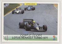 Lotus Renault Turbo 97T - Ayrton Senna