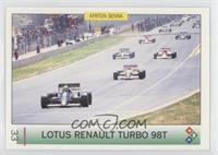 Lotus Renault Turbo 98T - Ayrton Senna