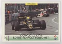 Lotus Renault Turbo 98T - Ayrton Senna