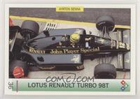Lotus Renault Turbo 98T - Ayrton Senna