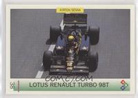 Lotus Renault Turbo 98T - Ayrton Senna