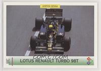 Lotus Renault Turbo 98T - Ayrton Senna