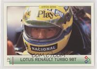 Lotus Renault Turbo 98T - Ayrton Senna