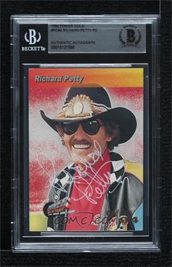 1994 Pro Set Power Racing - [Base] - Gold Cup #PO64 - Power Owners - Richard Petty [BAS BGS Authentic]
