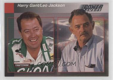 1994 Pro Set Power Racing - Preview #PREVIEW 17 - Harry Gant, Leo Jackson