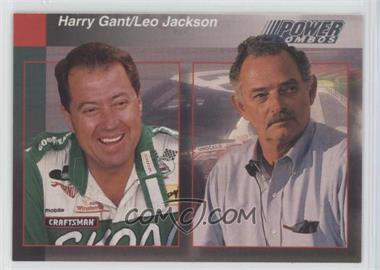 1994 Pro Set Power Racing - Preview #PREVIEW 17 - Harry Gant, Leo Jackson