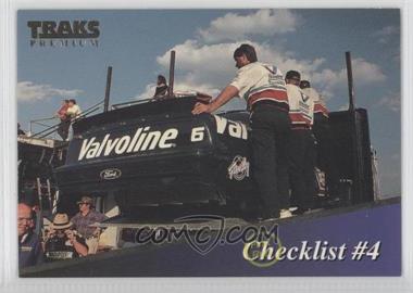 1994 Traks Premium - [Base] - First Run #100 - Checklist #4