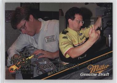 1994 Wheels High Gear Power Pak Miller Genuine Draft Racing - [Base] - Gold #28 - Matt King, Jimmy Zamrzla