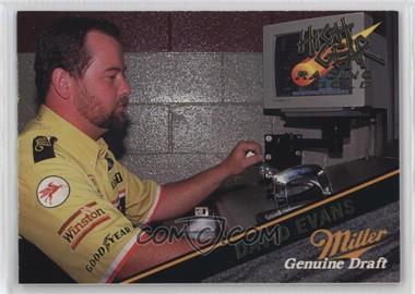 1994 Wheels High Gear Power Pak Miller Genuine Draft Racing - [Base] - Gold #30 - David Evans