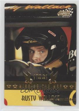 1995 Action Packed Stars - [Base] - 24 Kt. Gold #17G - Rusty Wallace