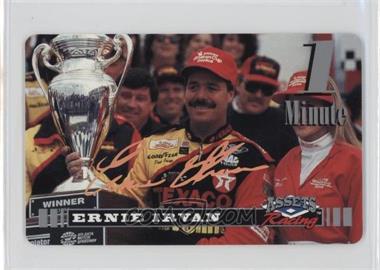 1995 Classic Assets Racing - 1 Minute Phone Cards - Gold Signature #_ERIR - Ernie Irvan /1243