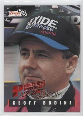 1995 Classic Finish Line - [Base] - Printer's Proof #7 - Geoff Bodine /398