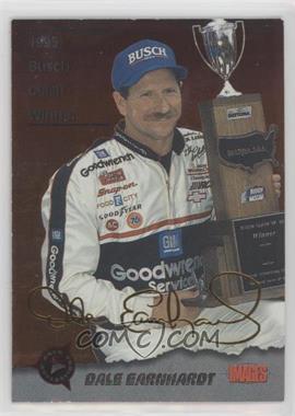1995 Classic Images - Race Reflections Dale Earnhardt - Gold Signature #DE4 - Dale Earnhardt /675