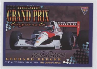 1995 Futera Formula 1 - [Base] #39 - Adelaide Grand Prix Legends - Gerhard Berger