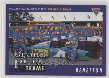 1995 Futera Formula 1 - [Base] #44 - Grand Prix Teams - Benetton