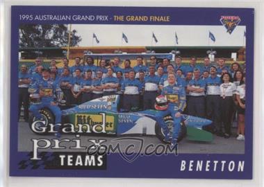 1995 Futera Formula 1 - [Base] #44 - Grand Prix Teams - Benetton