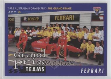 1995 Futera Formula 1 - [Base] #46 - Grand Prix Teams - Ferrari