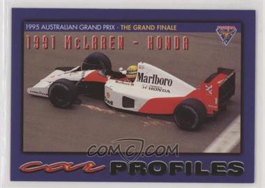 1995 Futera Formula 1 - [Base] #79 - 1991 McLaren - Honda