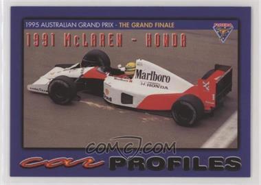 1995 Futera Formula 1 - [Base] #79 - 1991 McLaren - Honda