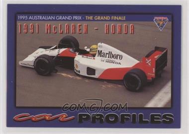 1995 Futera Formula 1 - [Base] #79 - 1991 McLaren - Honda