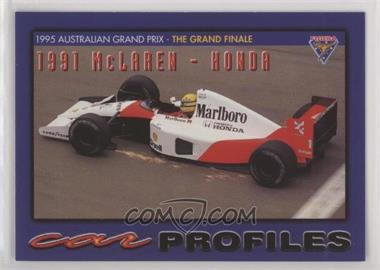 1995 Futera Formula 1 - [Base] #79 - 1991 McLaren - Honda