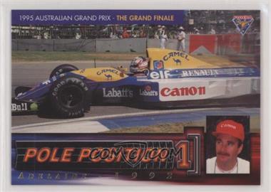 1995 Futera Formula 1 - Pole Position #PP8 - Nigel Mansell (1992) /3000