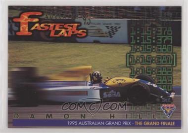 1995 Futera Formula 1 Australian Grand Prix - Fastest Laps #_DAHI - Damon Hill /5000