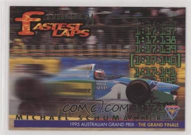 1995 Futera Formula 1 Australian Grand Prix - Fastest Laps #_MISC.2 - Michael Schumacher /5000