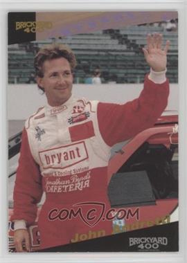 1995 Hi-Tech Brickyard 400 - [Base] #55 - John Andretti