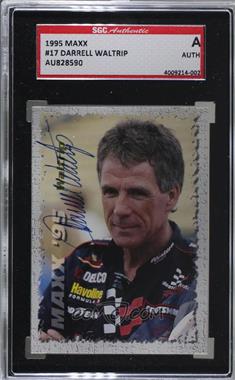 1995 Maxx - [Base] #17 - Darrell Waltrip [SGC Authentic Authentic]