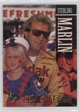 1995 Press Pass - [Base] - Cup Chase #18 - Sterling Marlin