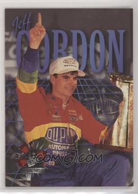 1995 Press Pass - [Base] #136 - Breaking Through - Jeff Gordon