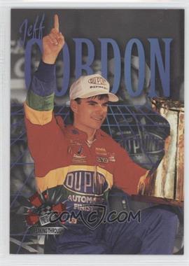 1995 Press Pass - [Base] #136 - Breaking Through - Jeff Gordon