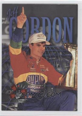 1995 Press Pass - [Base] #136 - Breaking Through - Jeff Gordon