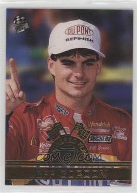 1995 Press Pass - Checkered Flag #CF 3 - Jeff Gordon