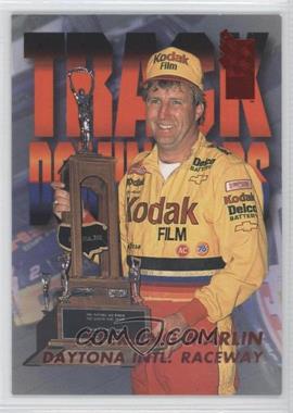 1995 Press Pass VIP - [Base] - Red Hot #52 - Track Dominators - Sterling Marlin