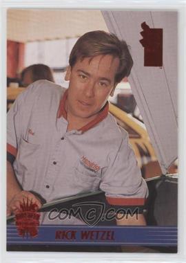 1995 Press Pass VIP - [Base] - Red Hot #58 - Master Mechanics - Rick Wetzel