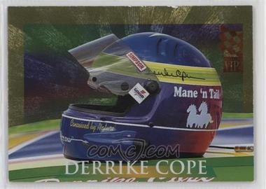 1995 Press Pass VIP - Helmets - Gold #H3 - Derrike Cope [EX to NM]