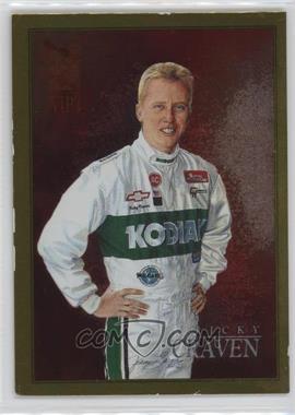 1995 Press Pass VIP - Reflections - Gold #R1 - Ricky Craven [EX to NM]
