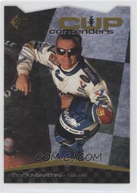 1995 SP - [Base] - Die-Cut #5 - Cup Contenders - Mark Martin